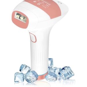 NEW IPL Hair Removal Device - Pink and White